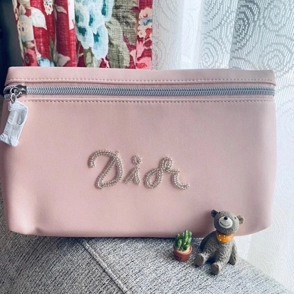 Dior Cosmetics Bag Pink no box - Picture 1 of 3